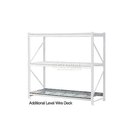 Global Industrial Additional Shelf, Extra Heavy Duty Rack, Wire Deck, 72inW x 36inD, Gray 504468A